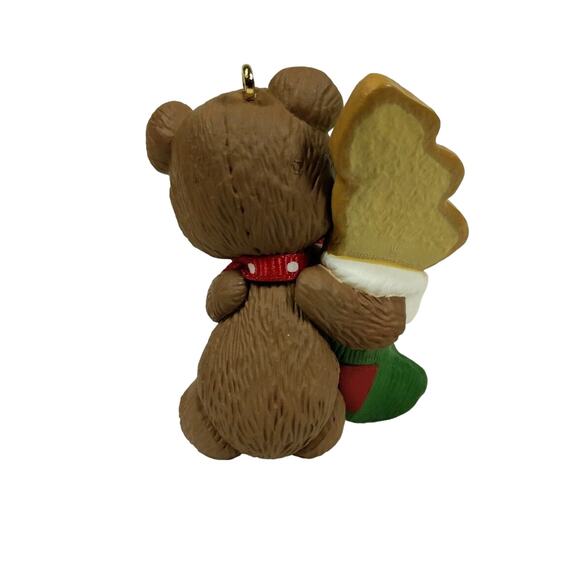 1997 Hallmark Bear #2 Baby's Second Christmas Ornament New in Box NIB - QX6502 - Picture 4 of 8